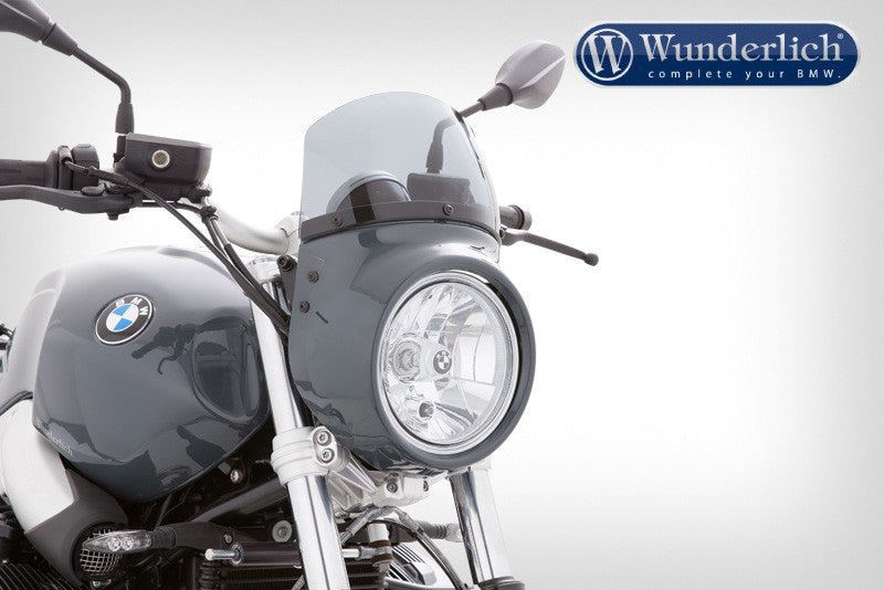 Wunderlich VINTAGE TT” R nineT Pure light screen - Catalano grey