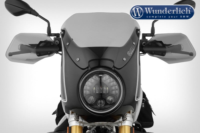 Wunderlich “Daytona” R nineT cockpit fairing - black-white