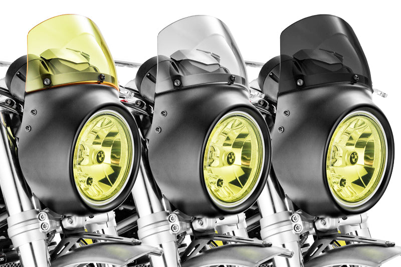 Wunderlich VINTAGE TT windshield for VINTAGE light screen - unpainted