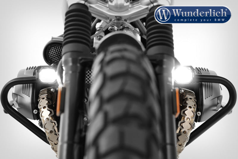 Wunderlich “MicroFlooter” LED auxiliary headlight - black