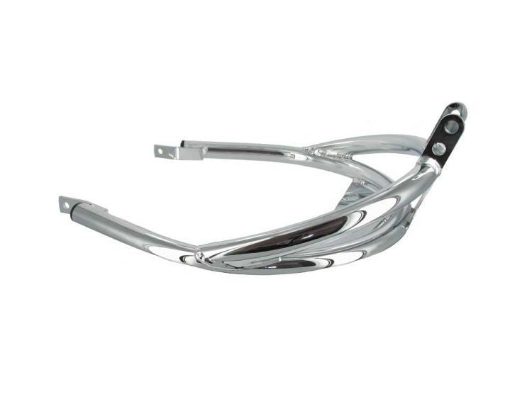 C Back Rail - CHROMED