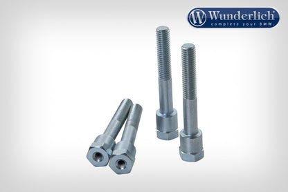 Special screws for handlebar riser with navigation 