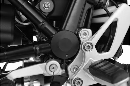 footrest lowering kit rider (EURO 5) - silver