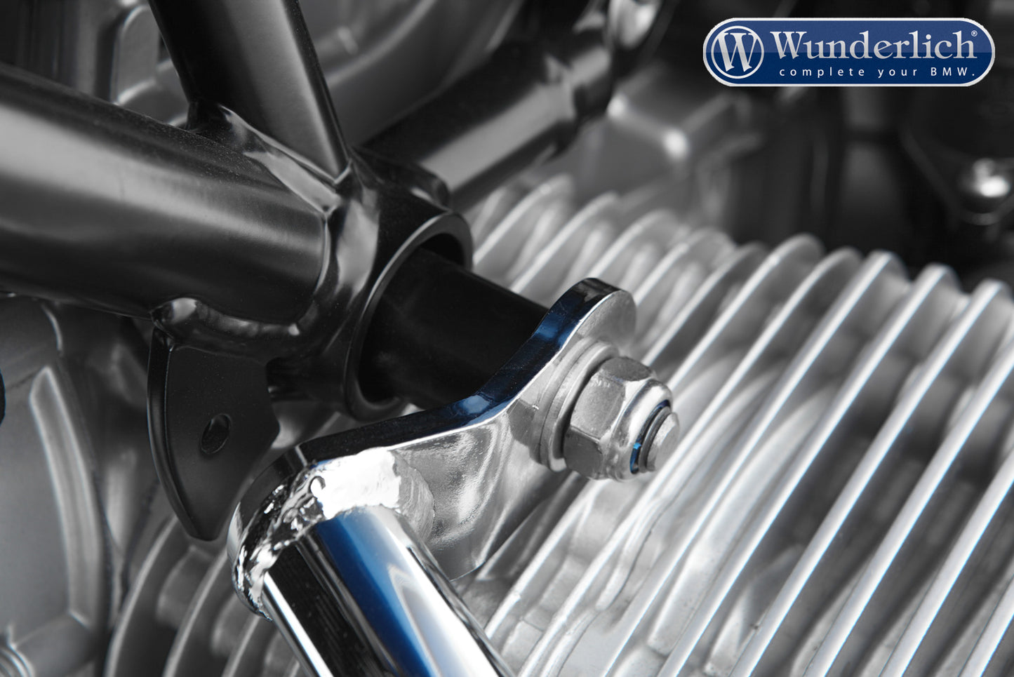 widening set for R nineT engine protection bar