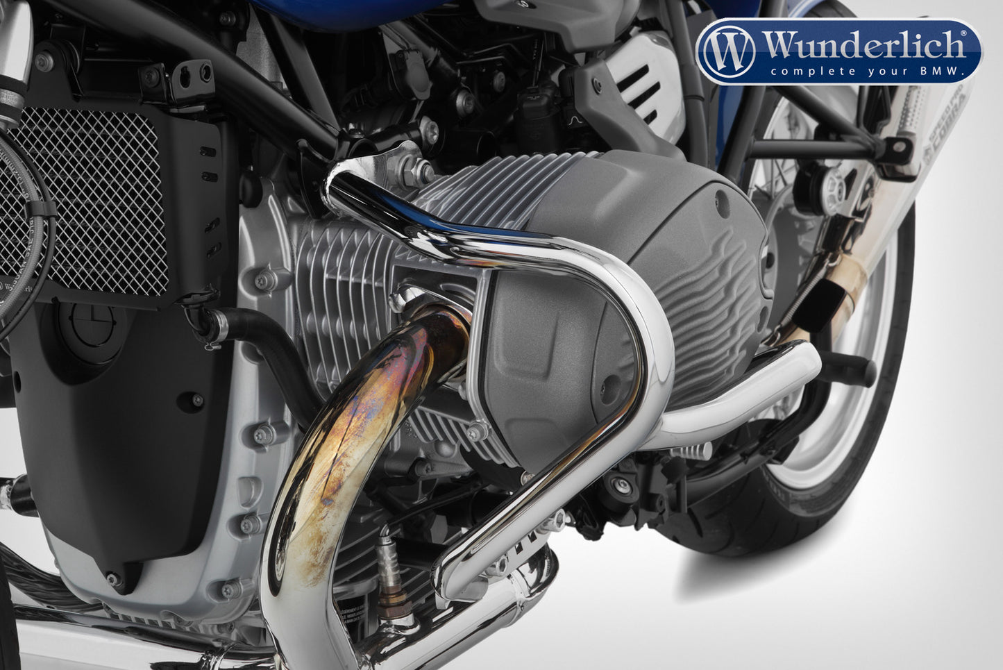 widening set for R nineT engine protection bar