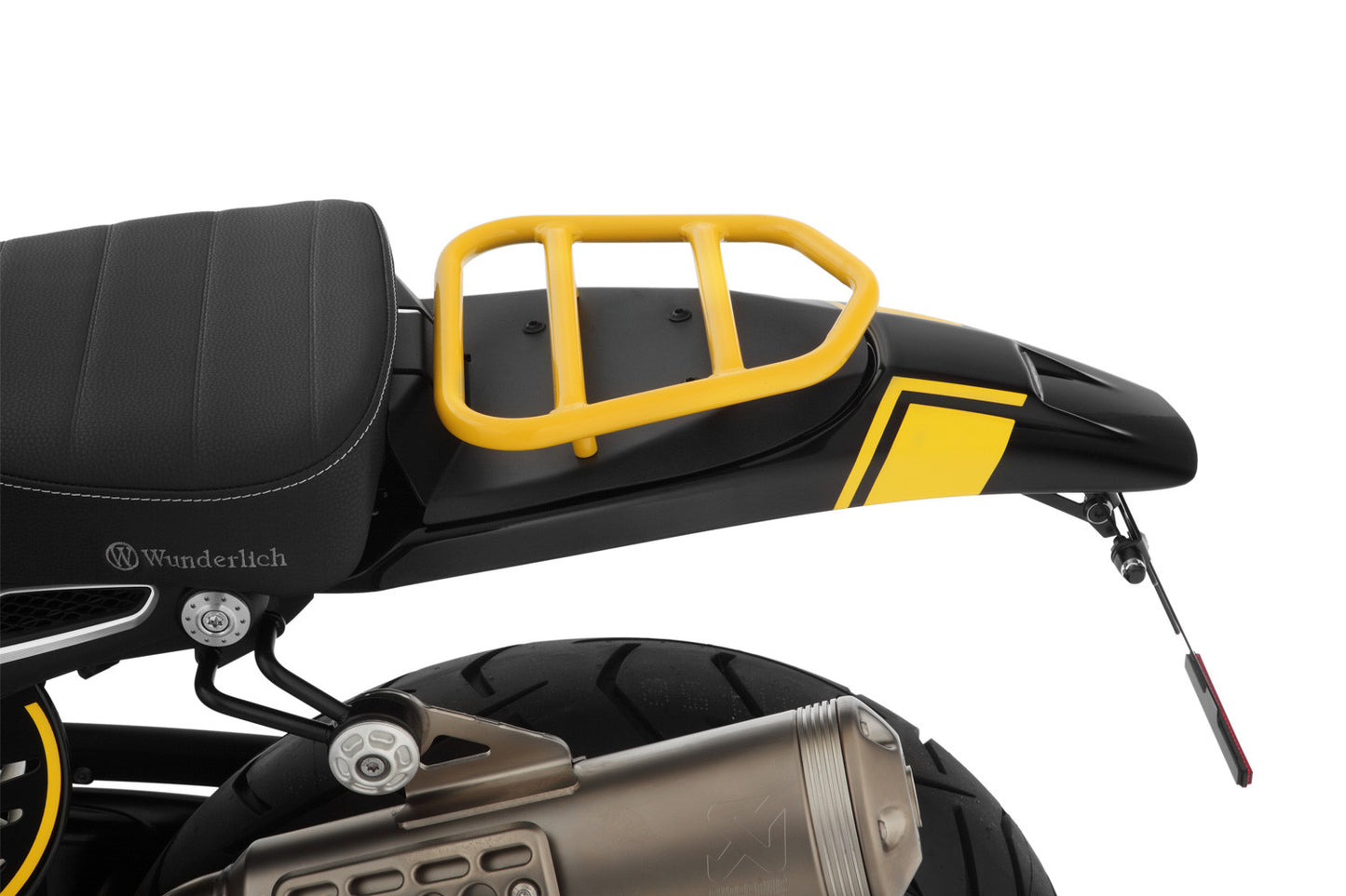 pillion luggage rack “Rallye” - with passenger frame - yellow | Edition 40 Years GS