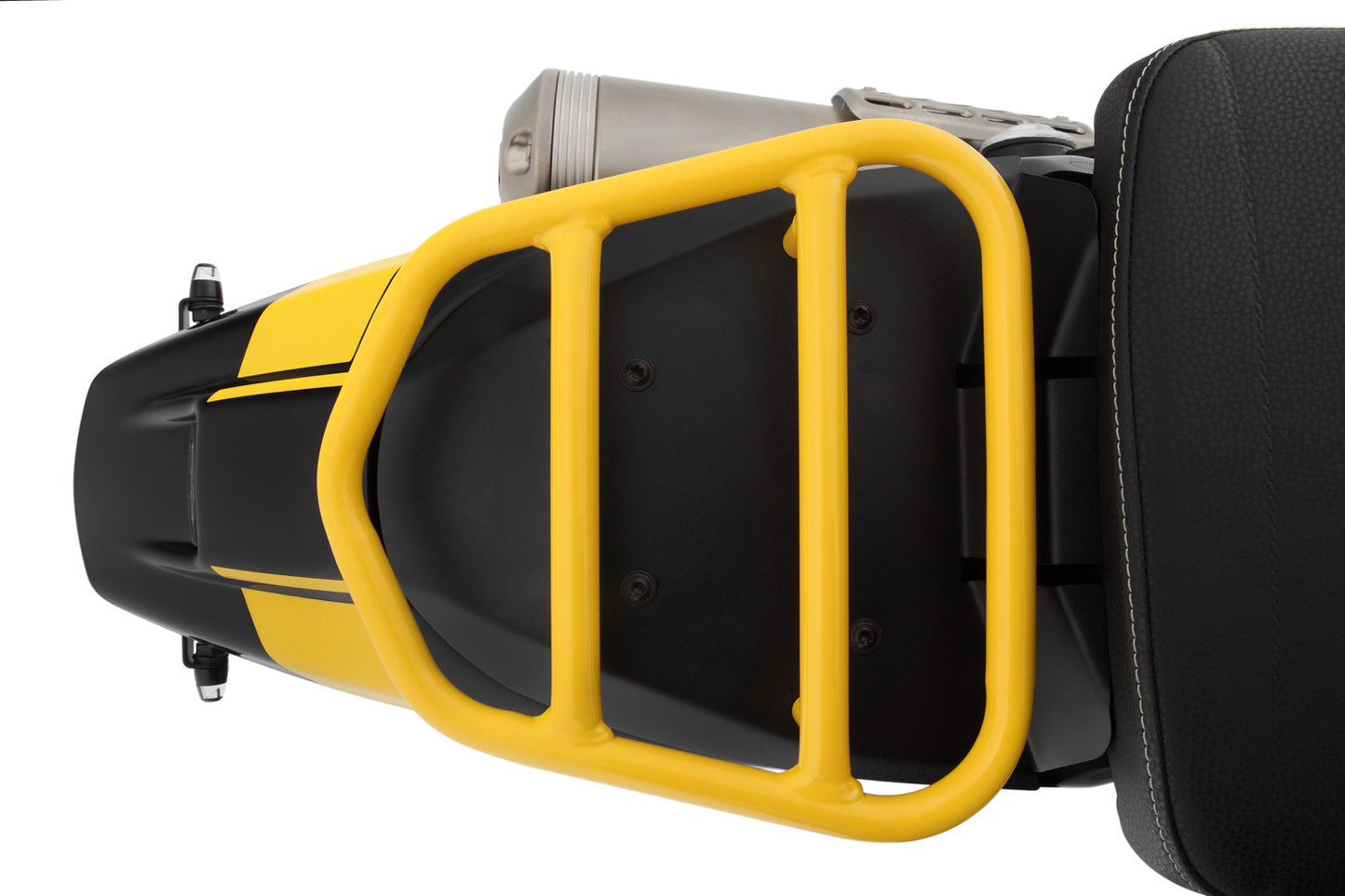 pillion luggage rack “Rallye” - with passenger frame - yellow | Edition 40 Years GS