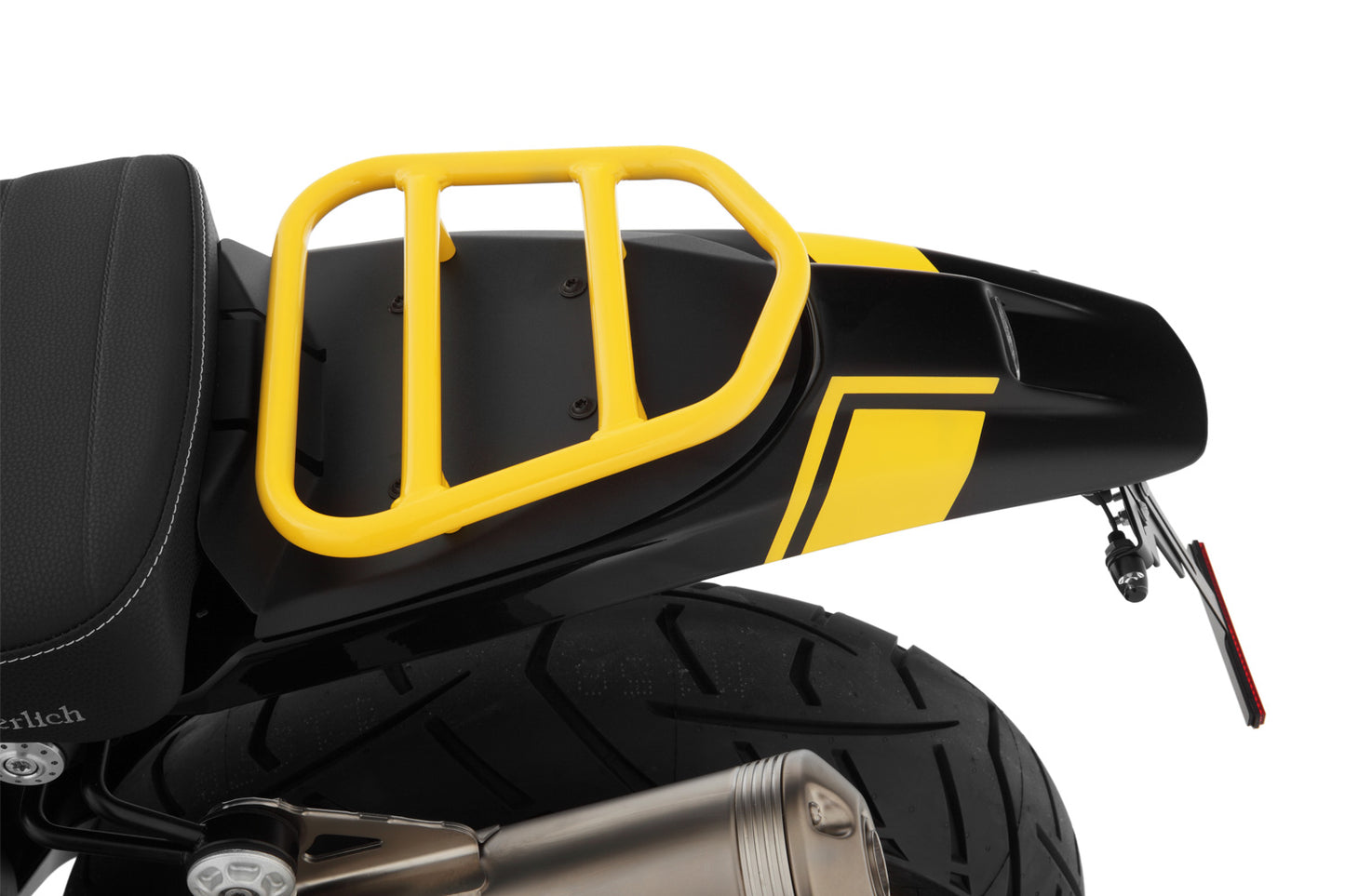 pillion luggage rack “Rallye” - without passenger frame - yellow | Edition 40 Years GS