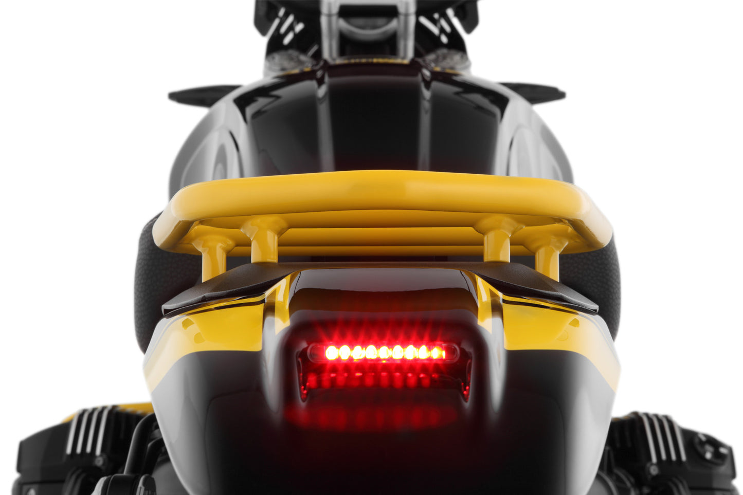 pillion luggage rack “Rallye” - without passenger frame - yellow | Edition 40 Years GS