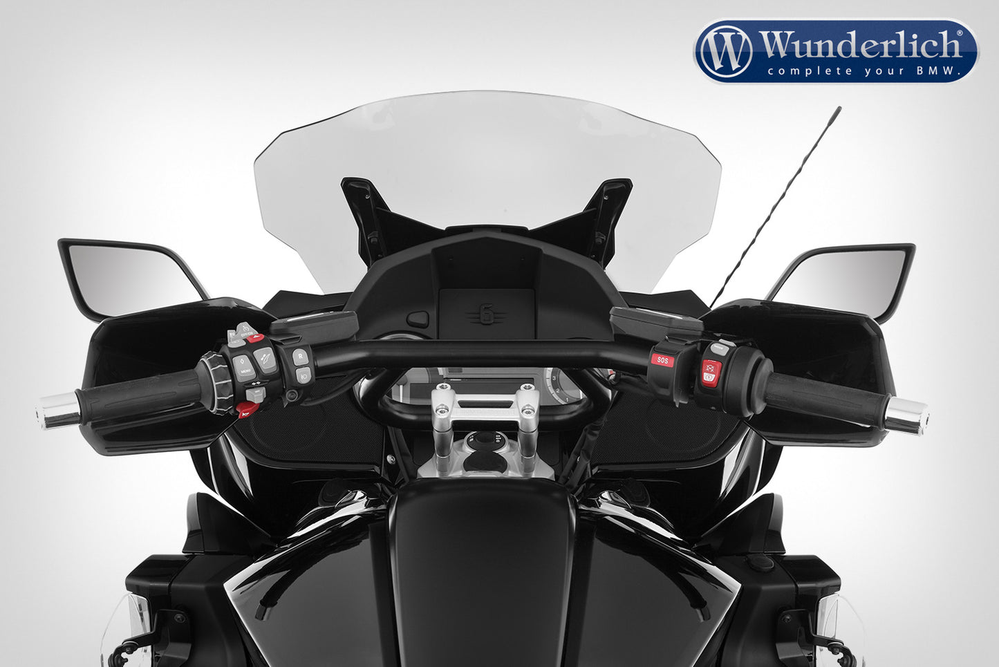 Wunderlich “CRUISE” windshield - smoked grey