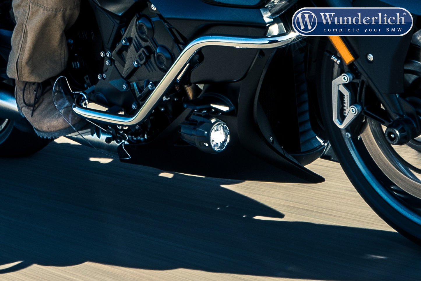 adapter plate for orig. BMW auxiliary headlight