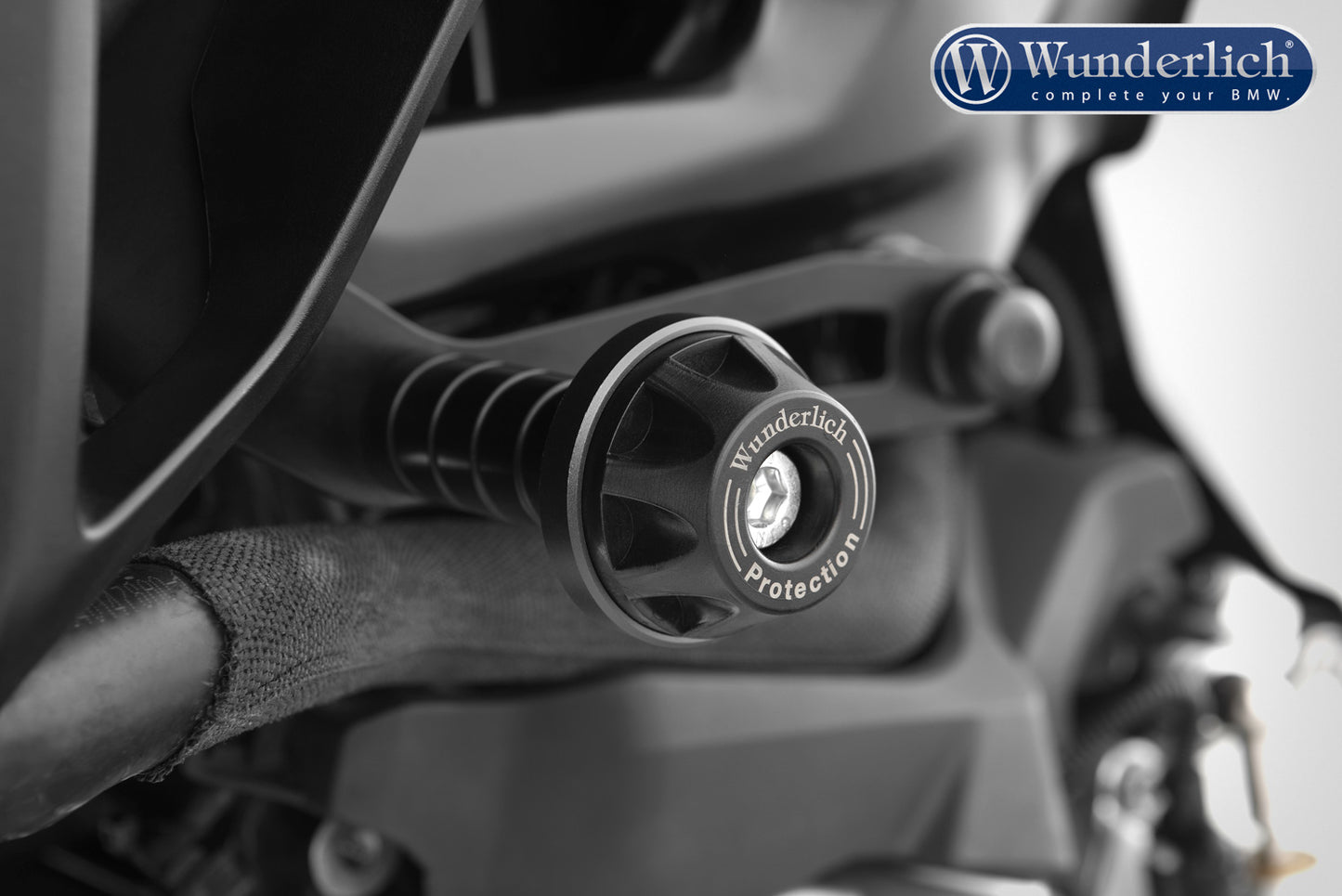 DOUBLESHOCK frame crash pad – black