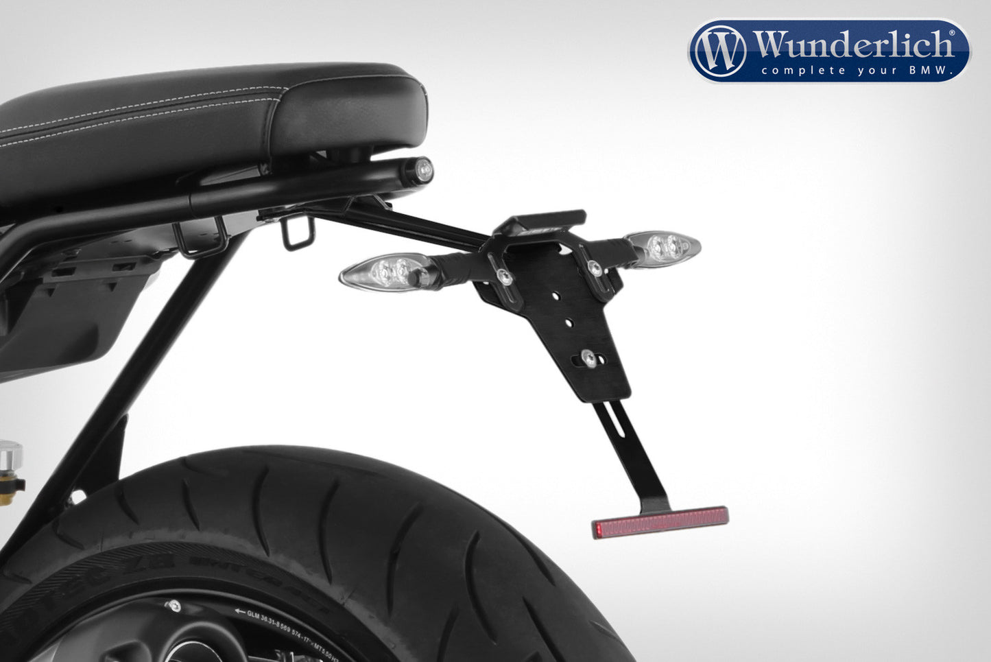 RETROSPORT license plate holder - black