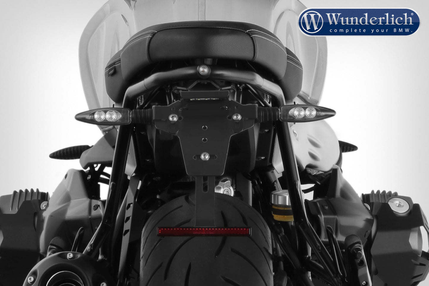 RETROSPORT license plate holder - black