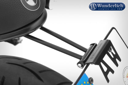 RETROSPORT license plate holder - black