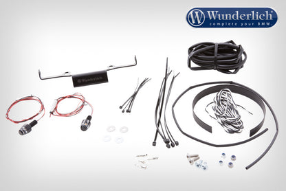 mo.blaze pin indicator set for Wunderlich licence plate holder - black