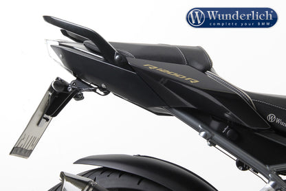 Signal bracket license plate holder for original blinker