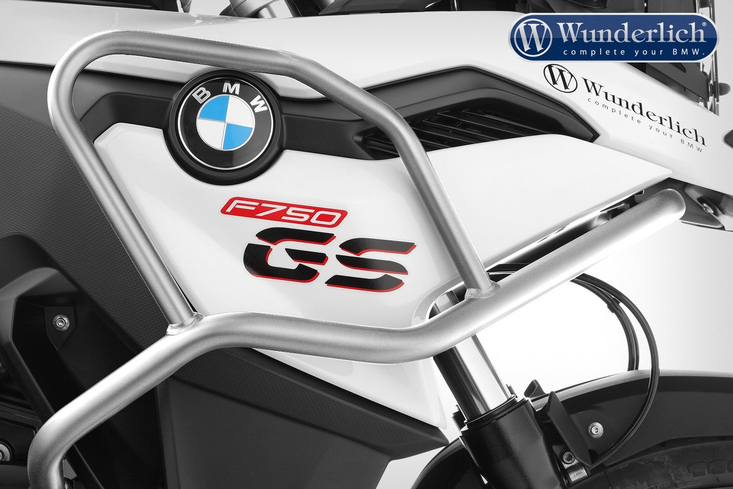 ADVENTURE tank protection bar - stainless steel