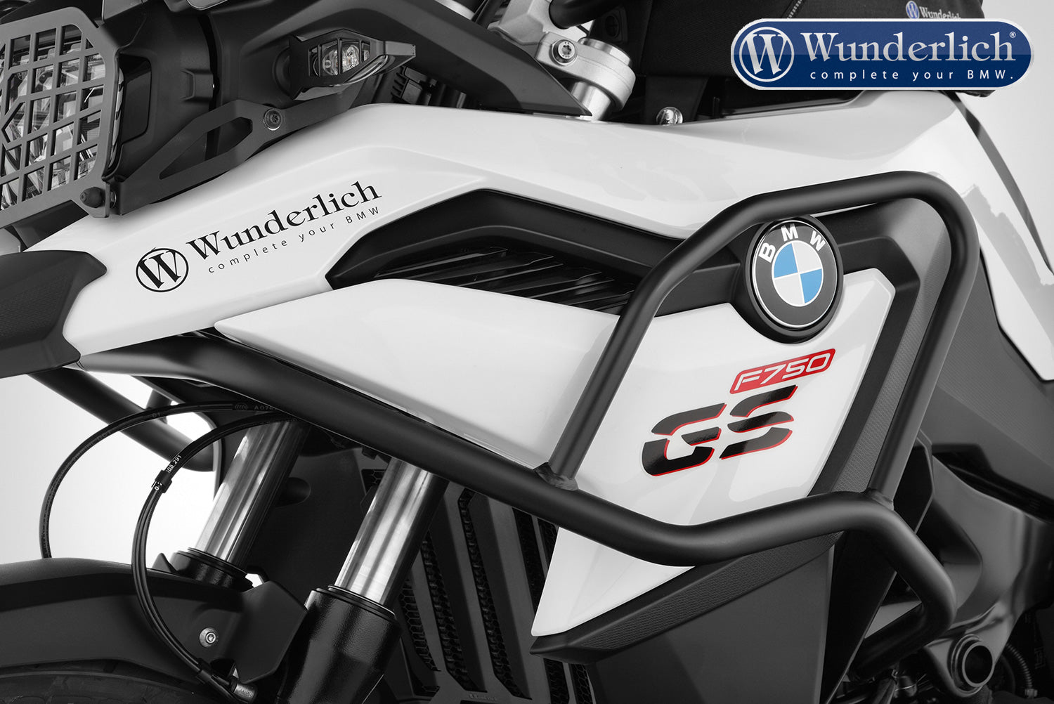 Wunderlich ADVENTURE tank protection bar - black