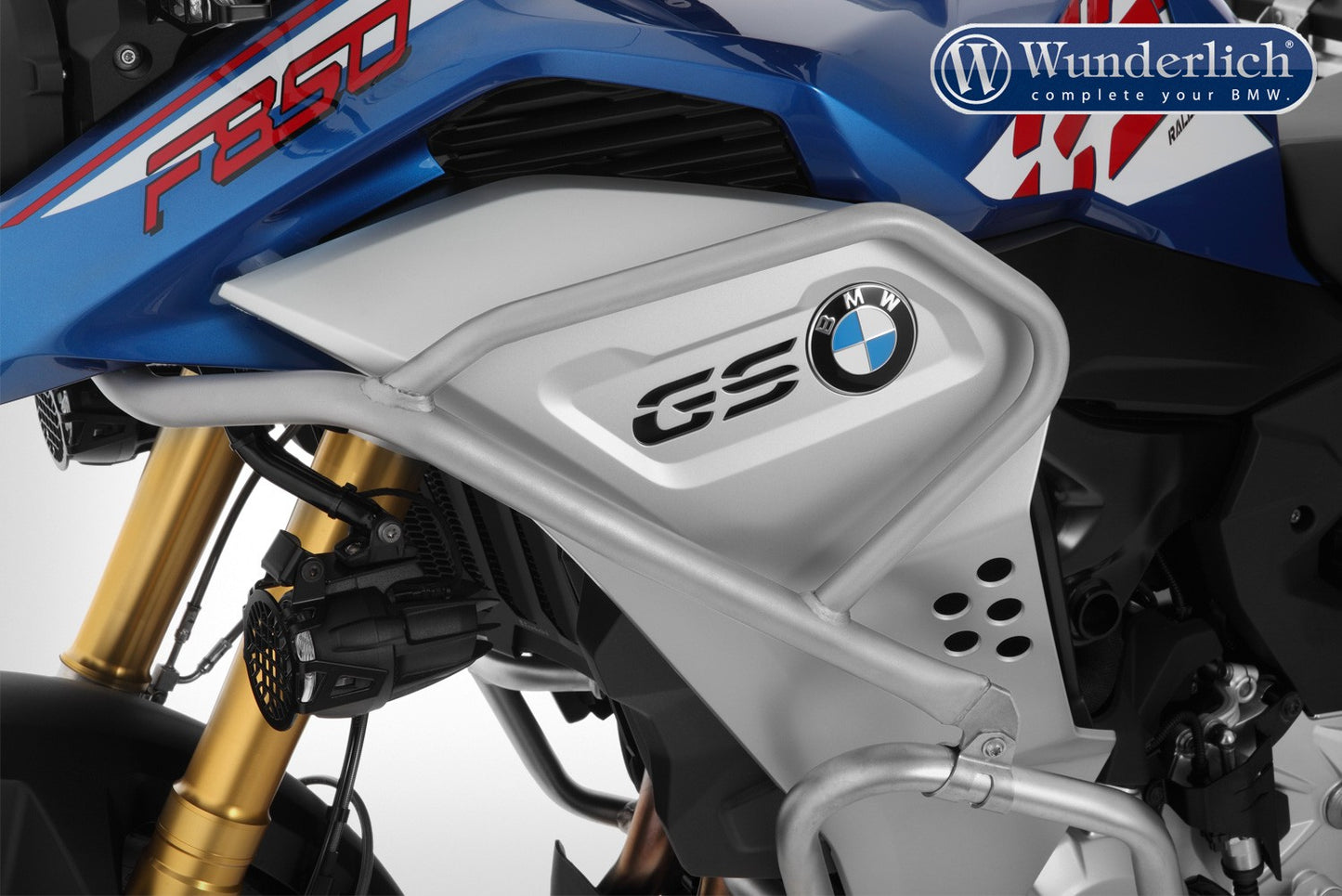 Wunderlich tank protection bar ADVENTURE - stainless steel