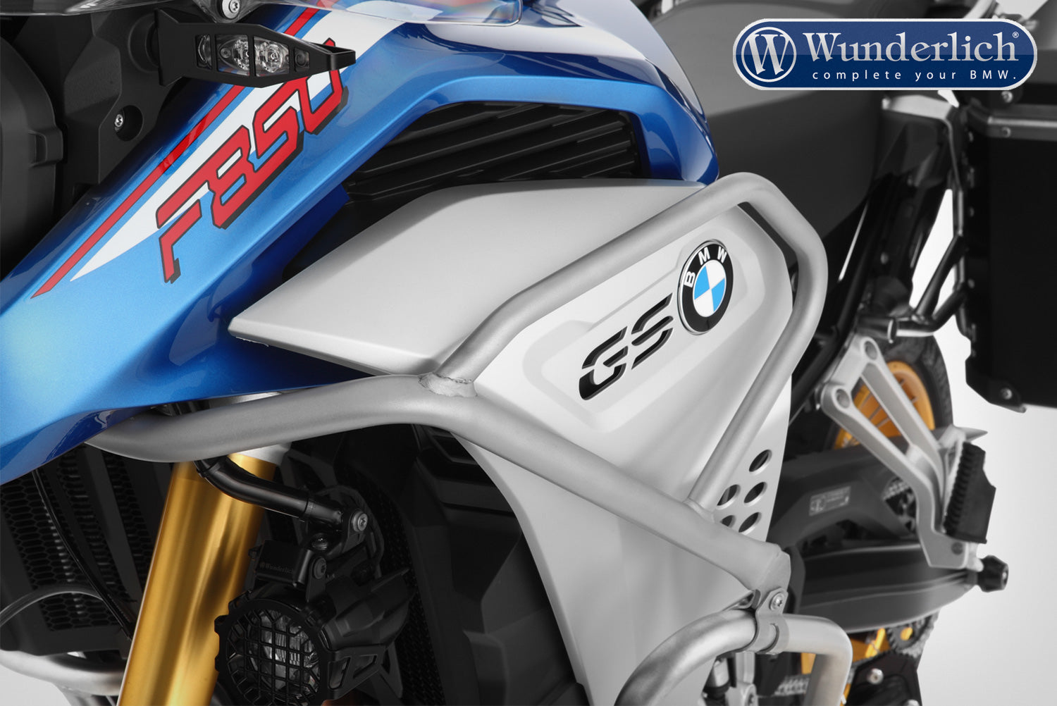 Wunderlich tank protection bar ADVENTURE - stainless steel