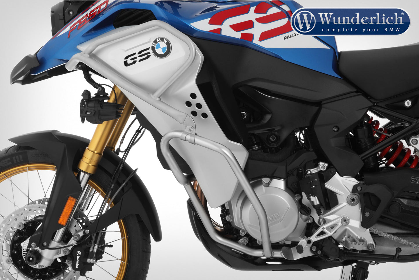 Wunderlich tank protection bar ADVENTURE - stainless steel