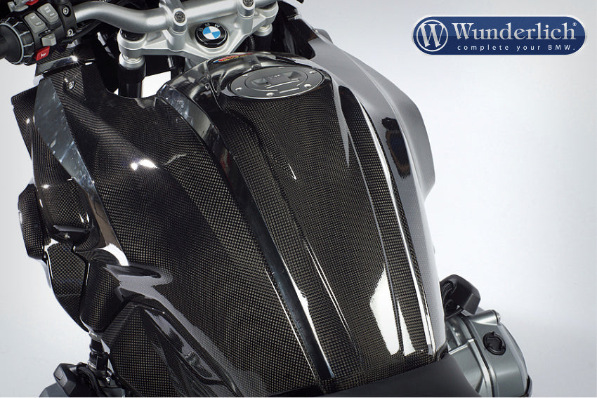 Tank side panel left - Carbon