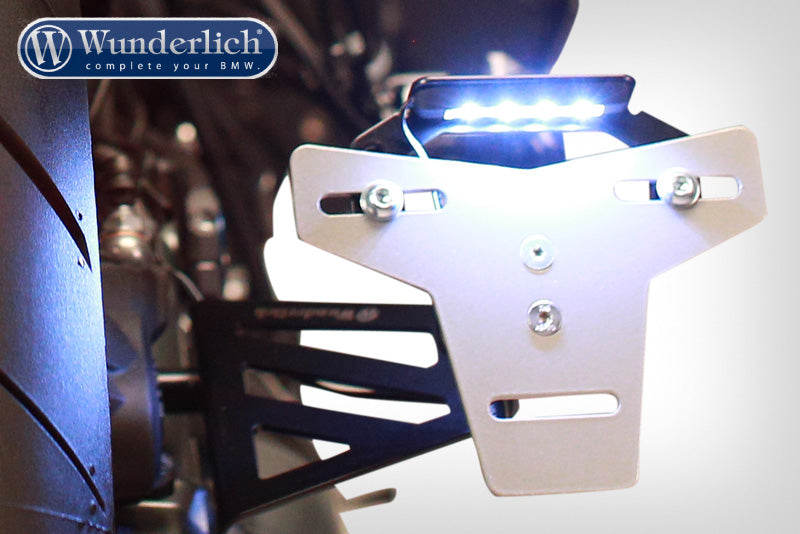 Wunderlich license plate holder LOW (with tail light conversion)