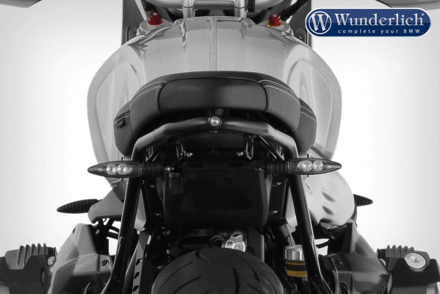 Tail section R nineT with tail light - incl. taillight - black