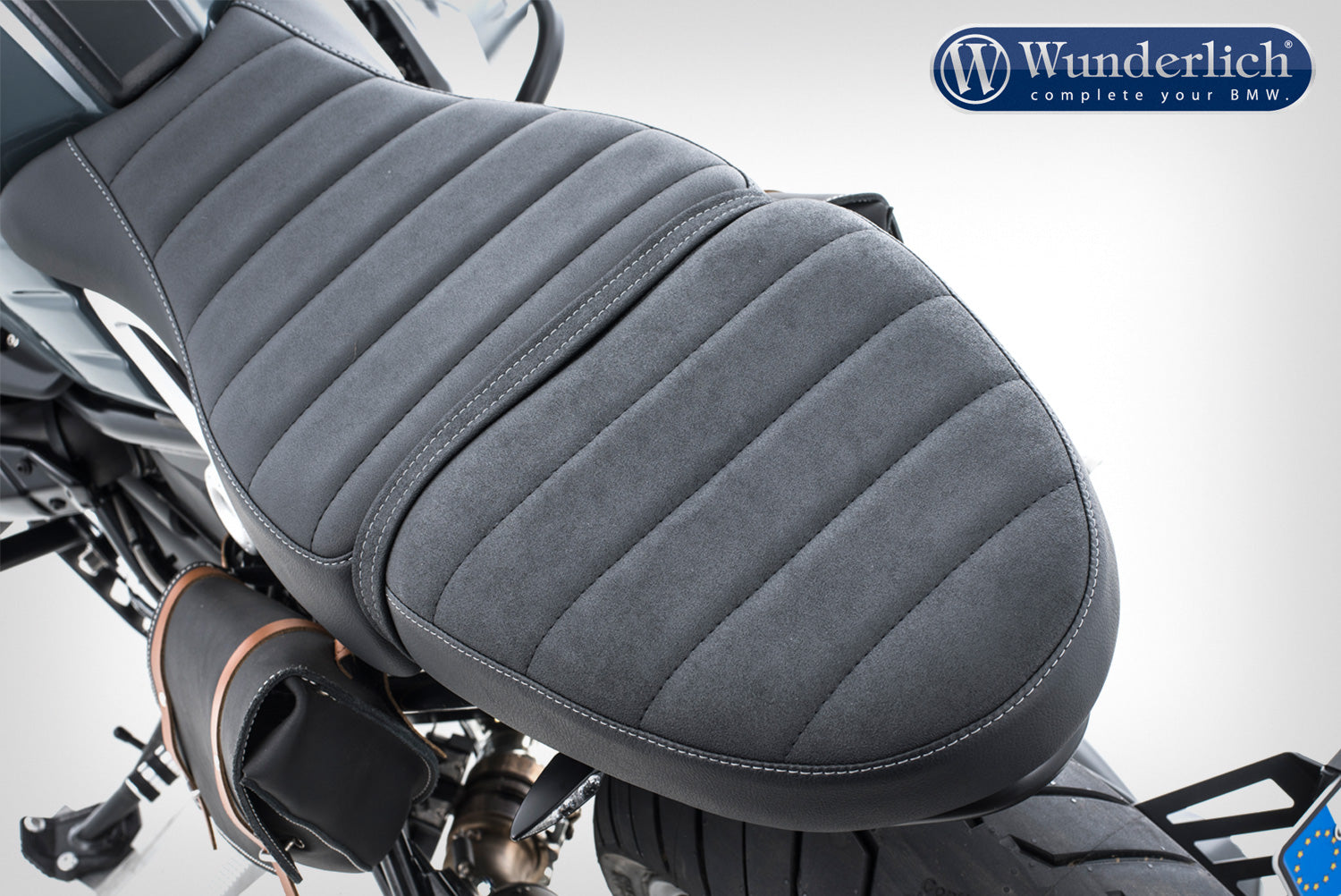 Wunderlich passenger seat AKTIVKOMFORT - rear - black