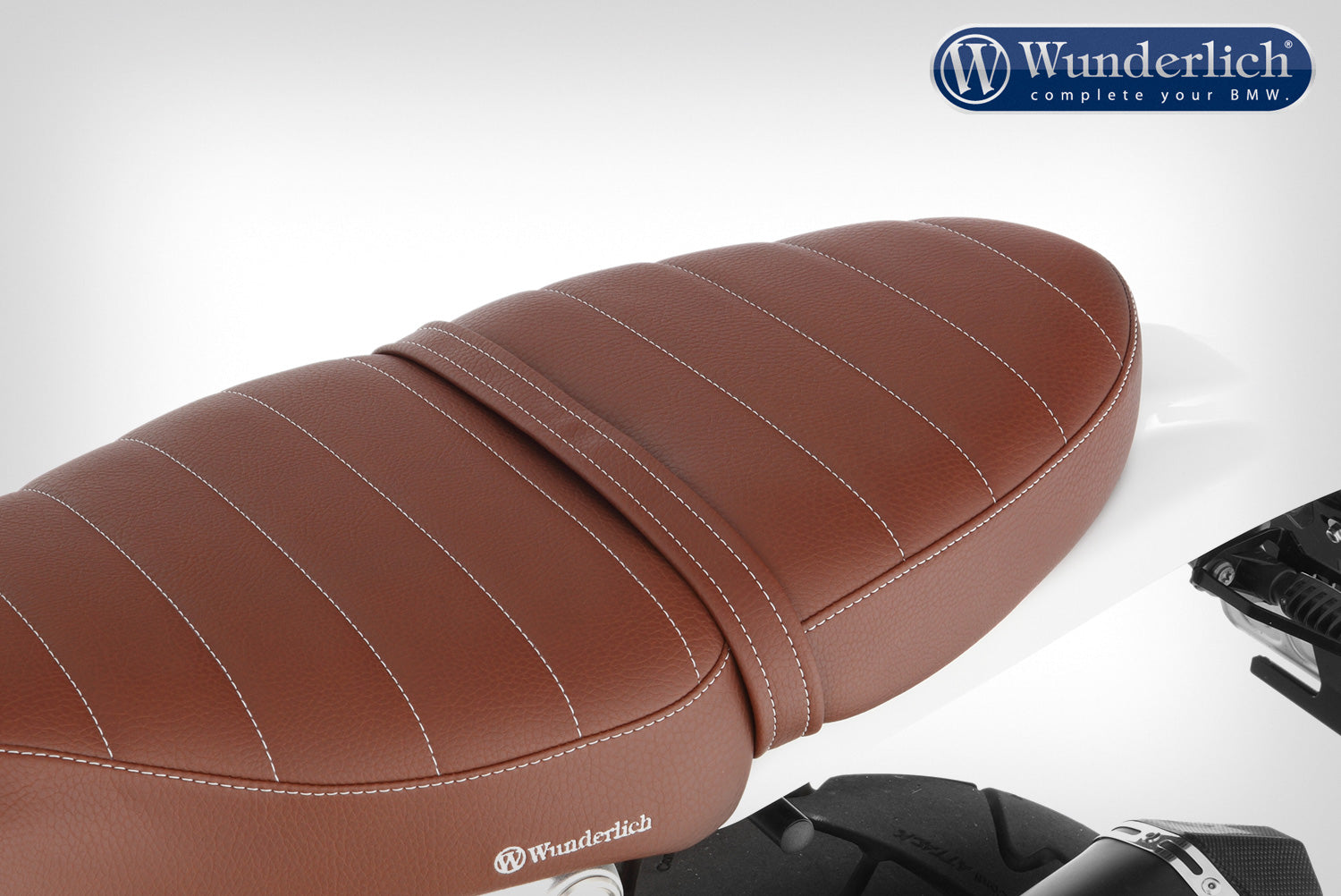 Wunderlich passenger seat AKTIVKOMFORT - rear - brown