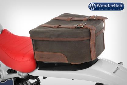 Mammut saddle bag for passenger luggage carrier - khaki