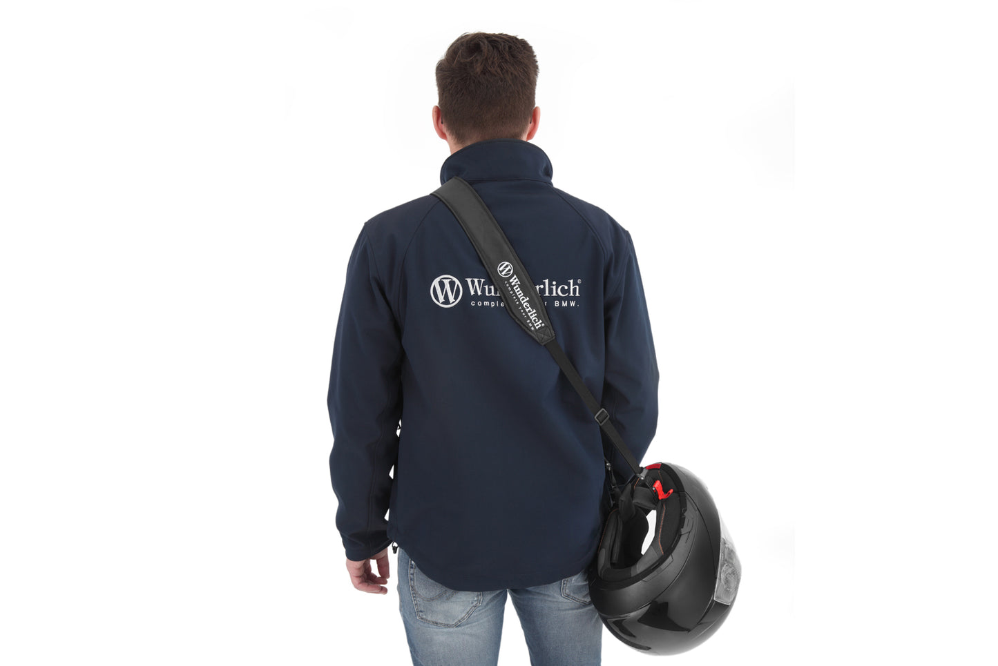 helmet carry strap - black - Ratchet lock
