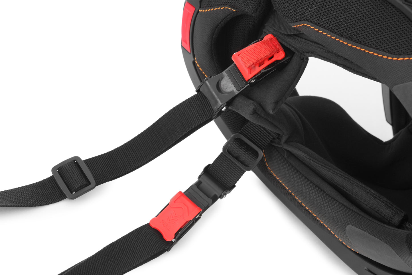 helmet carry strap - black - Ratchet lock