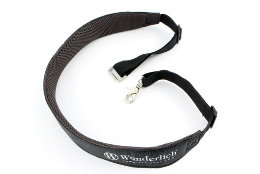 helmet carry strap - Double D-ring lock - black