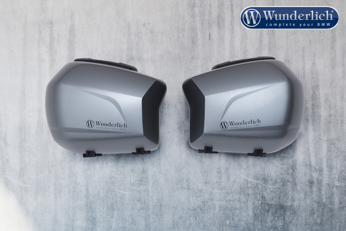Luggage wall bracket system silver - silver