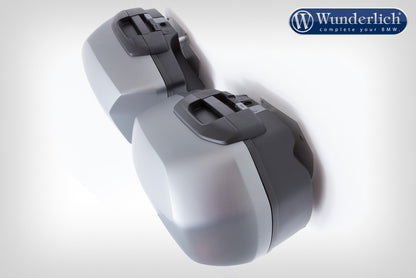 Luggage wall bracket system silver - silver