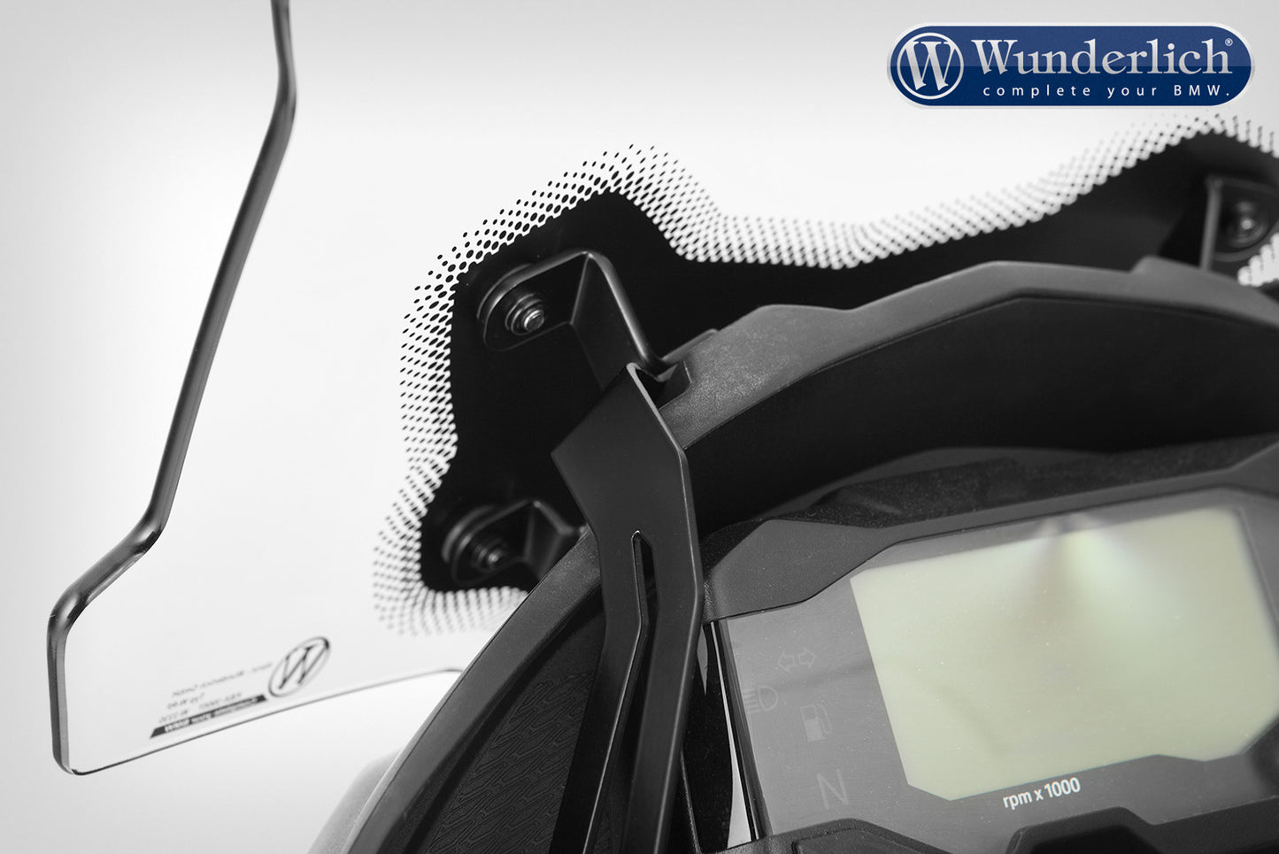 Windscreen ERGO – For models with original board socket – clear