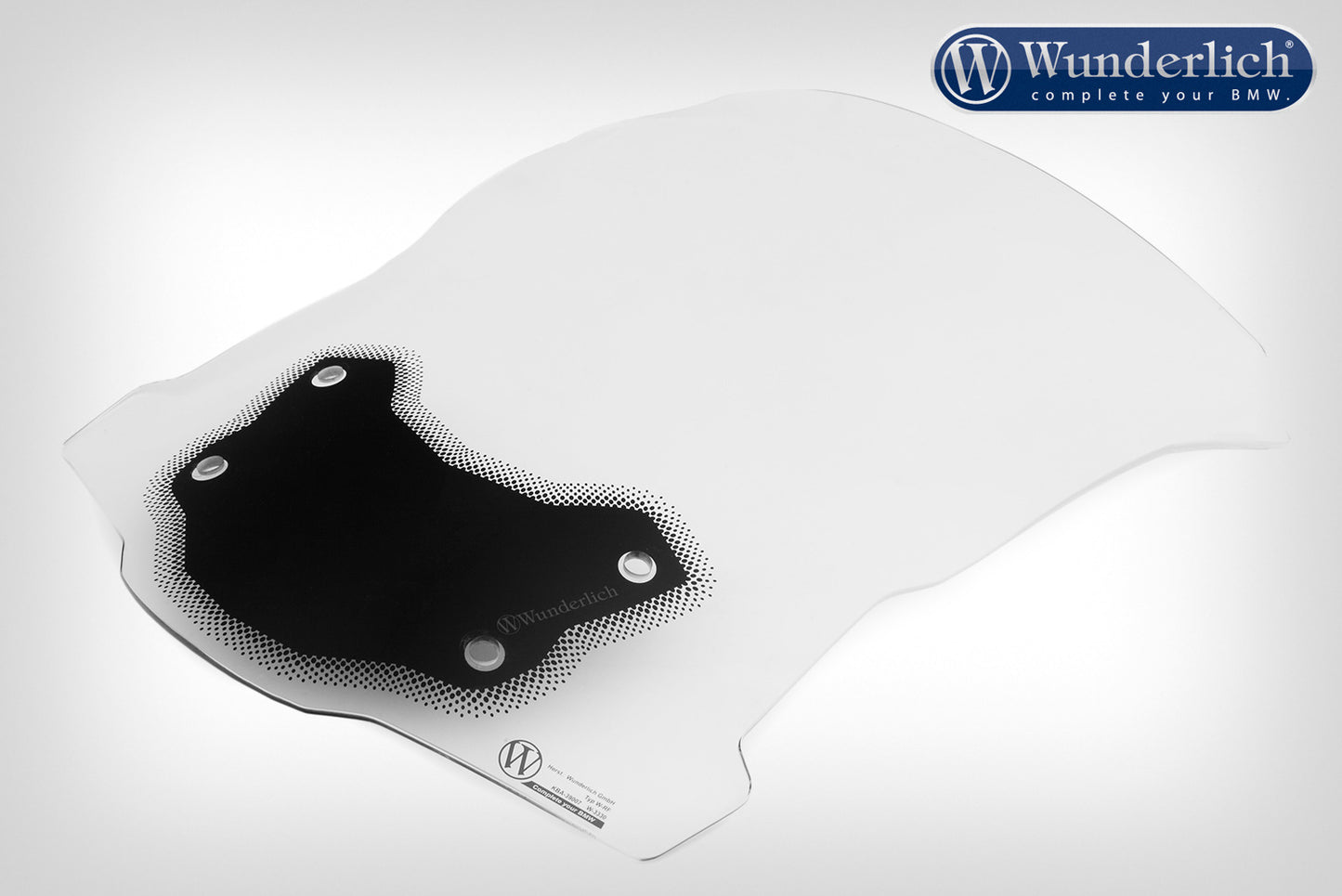 windshield »MARATHON« - For models without original board socket - clear