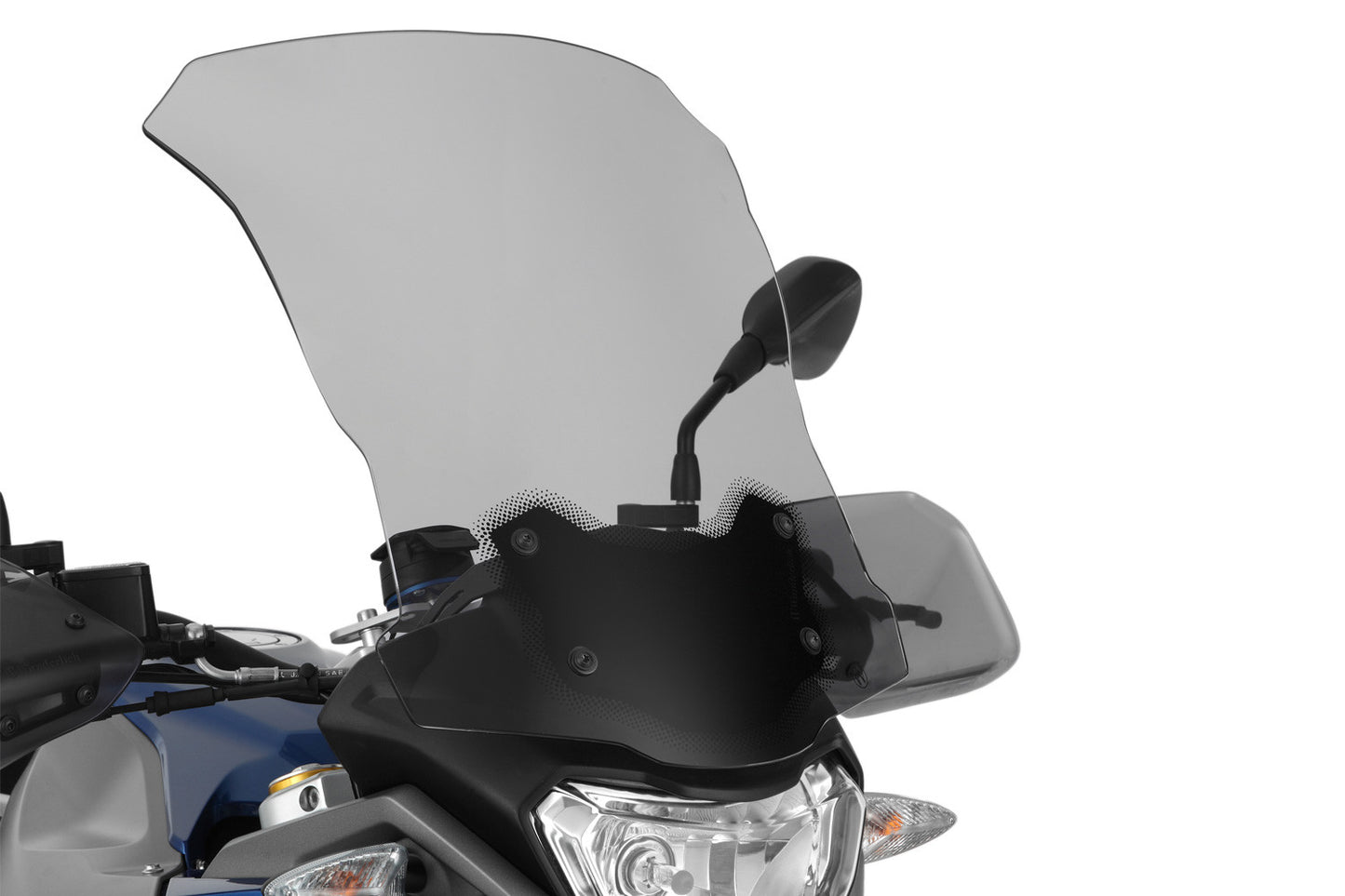 windscreen ERGO – For models without original board socket - smoked grey