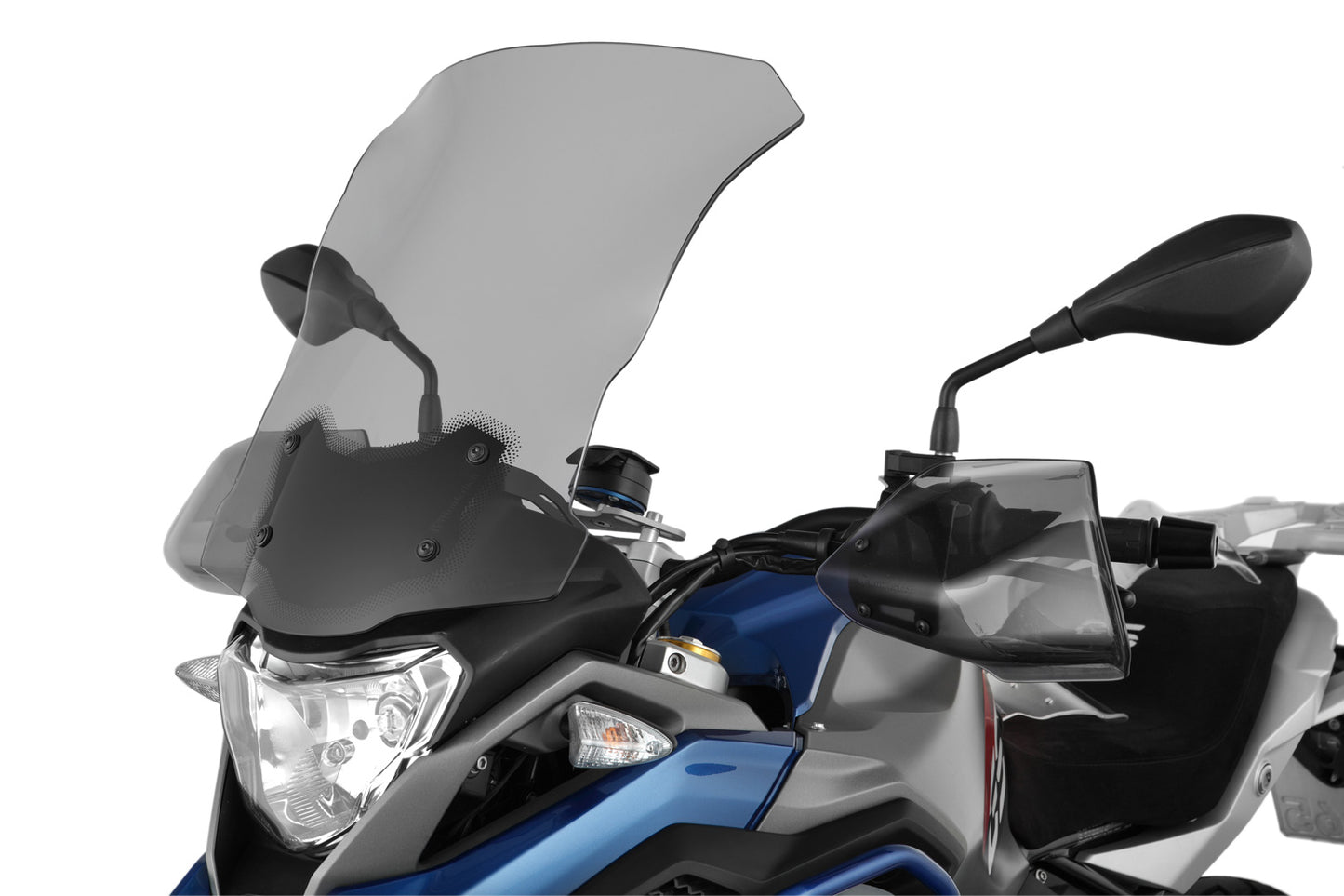 windscreen ERGO – For models without original board socket - smoked grey