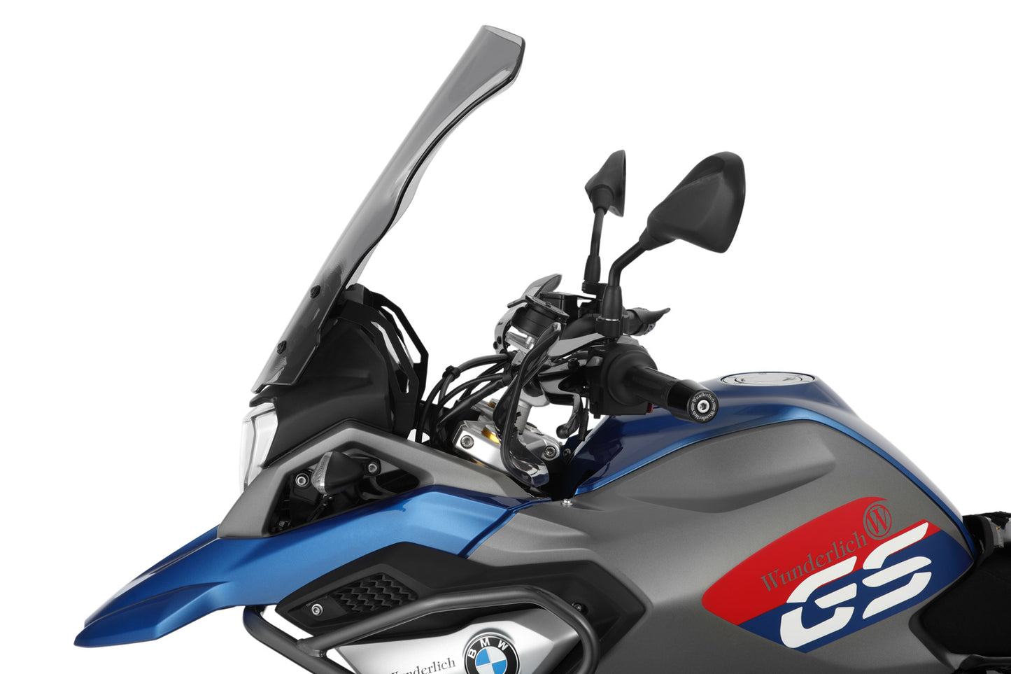 windscreen ERGO – For models without original board socket - smoked grey