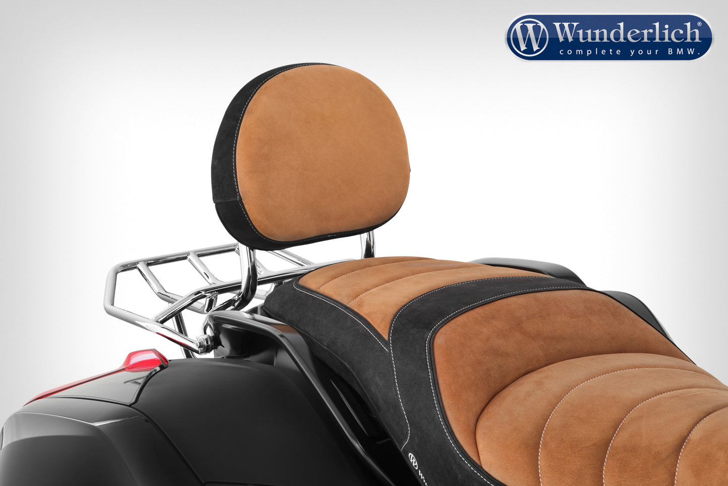 Wunderlich back cushion for sissy bar K1600 B - Cognac