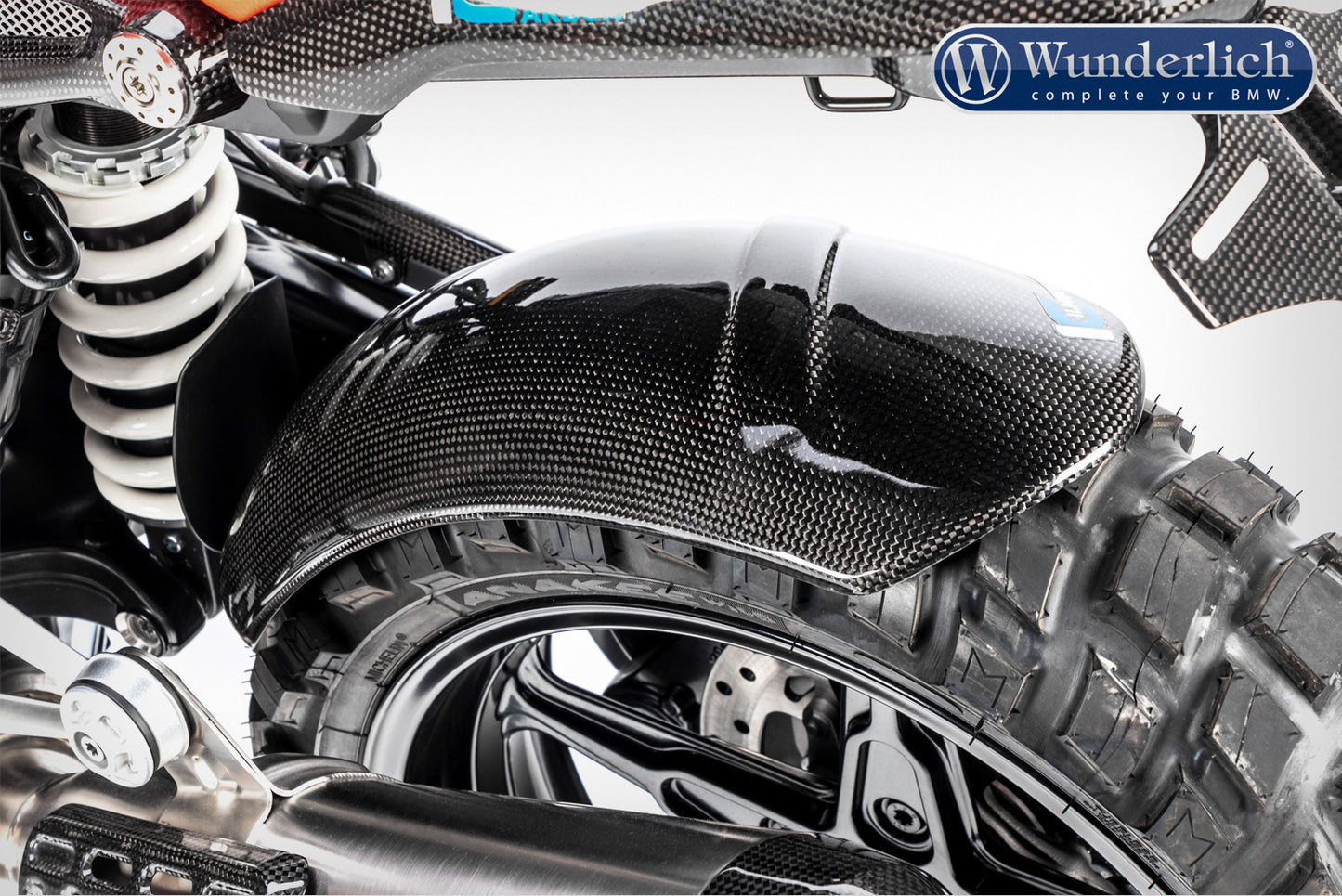 Ilmberger Rear fender for offroad tires R nineT - carbon