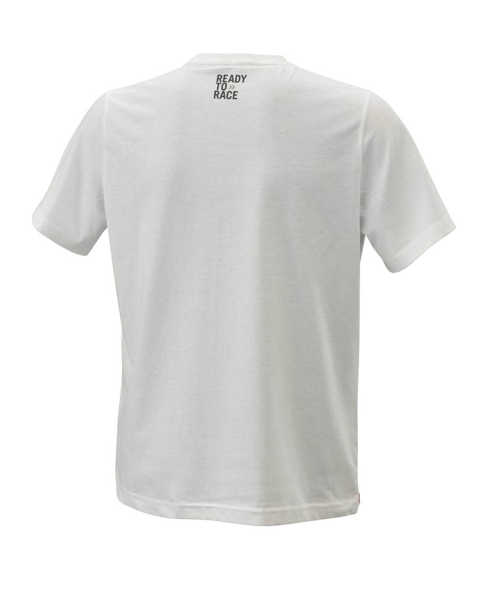 KTM PURE RACING TEE WHITE